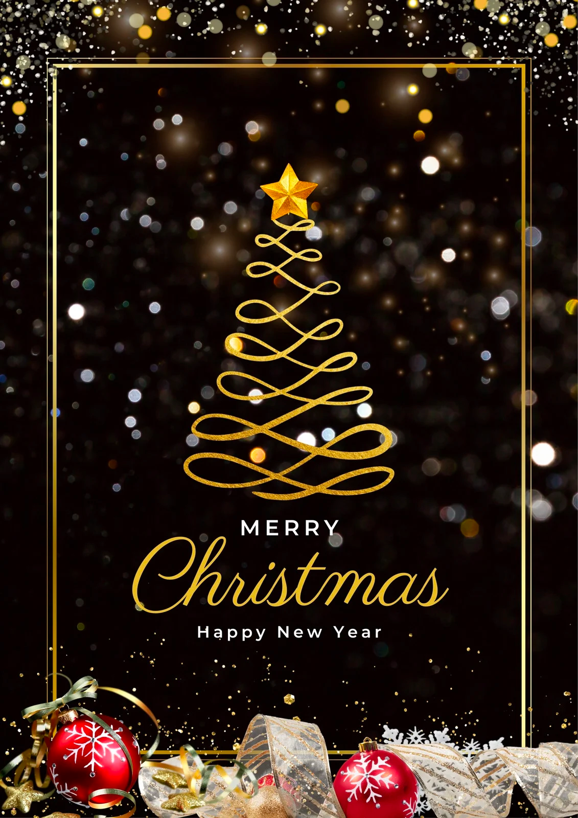 Snowy Scene Place-Cards-Template 