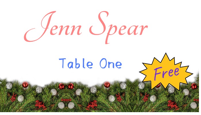 Classic Elegance Name Card Template