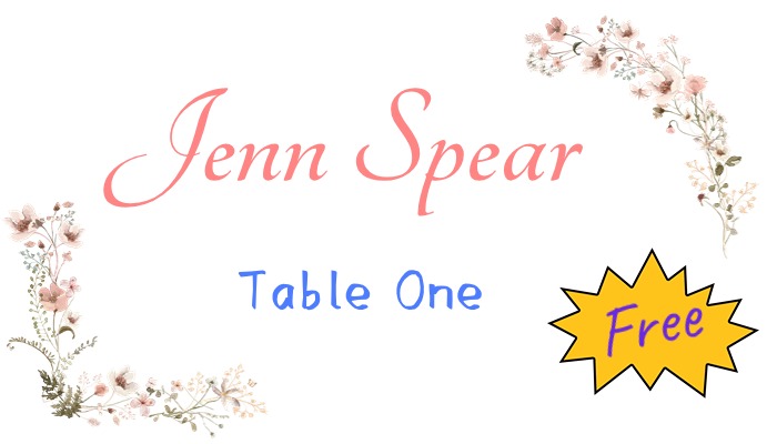 Minimalist Bliss Name Card Template