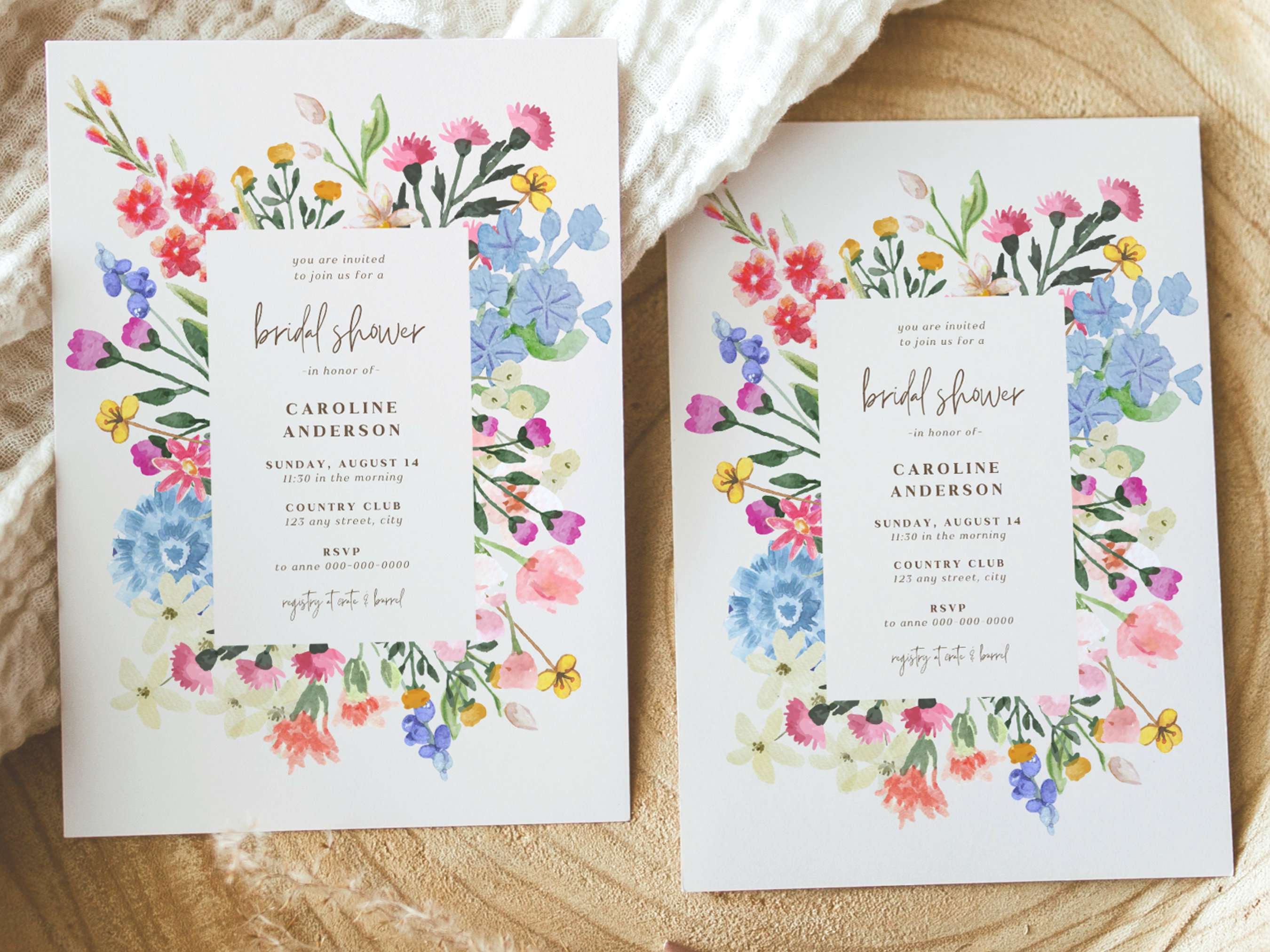 Golden Touch Place Card Template