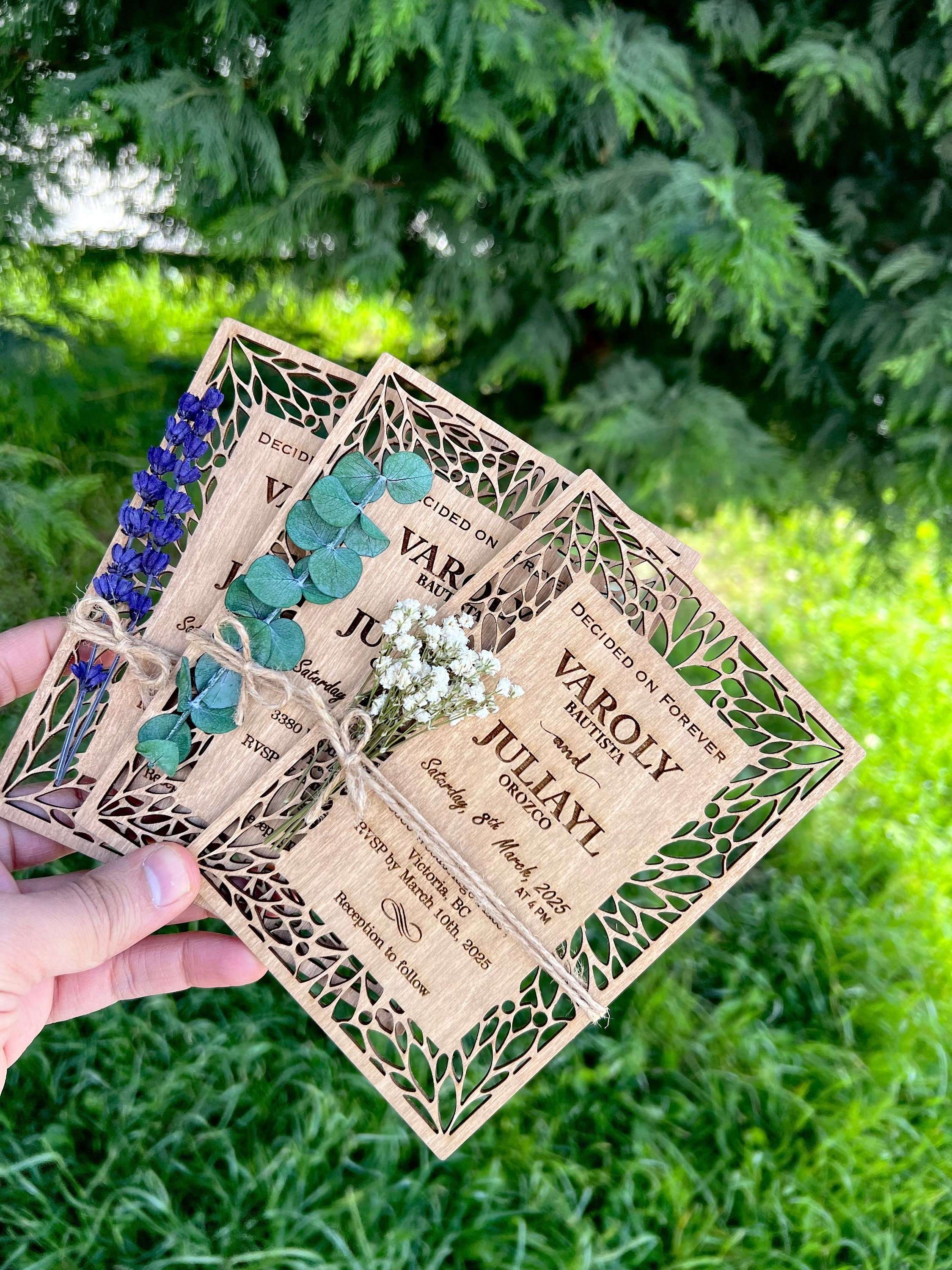 Elegant Calligraphy Place Card Template